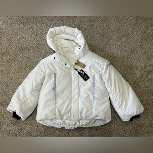 NWT Adidas Terrex My Shelter cold.rdy Jacket Women’s White Puffer Jacket Goose L
